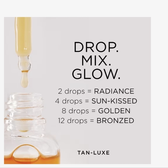 NIB Tan-Luxe's The Face 30ml light/medium illuminating self tan drops - Picture 5 of 16